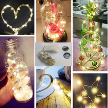 2M 20LEDs Battery operated led string fairy lights waterproof Holiday lighting Garland Christmas Tree Wedding Party Decoration 2024 - buy cheap