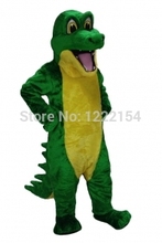 Hot selling Foam Adult cute Alligator Mascot Costume Halloween Costume Christmas Costume 2024 - buy cheap