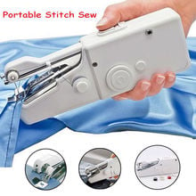 Hand Held Sewing Machine Portable Stitch Sew Quick Handy Cordless Repairs Quick Stitch Clothes Fabric for Traveling 2024 - buy cheap