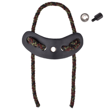 1 pc tiro com arco de pulso composto arco de pulso sling protetor cabo corda cinta arco caça tiro ao ar livre cor marrom 2024 - compre barato