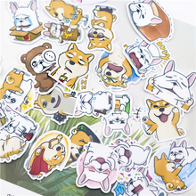 40pcs Creative cute self-made meng Keji dog sticker scrapbooking stickers /decorative sticker /DIY craft photo albums/children 2023 - buy cheap