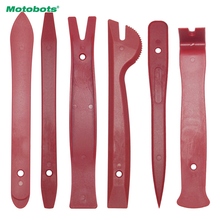 MOTOBOTS 6pcs/set Red DIY Auto Door Radio Panel Dash Trim Removal Pry Opening Tools Set Car Repair Tool Kit Plastic Hand Tools 2024 - buy cheap