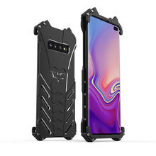 R-Just Luxury Metal Armor Case For Samsung Galaxy S20 S10 S9 S8 PLUS S7 S6 Aluminum Coque Cover For Samsung note 20 10 ULTRA 2024 - buy cheap