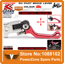 Foldable MX Pivot Brake Lever 4 Directions Fit CRF250R CRF450R 07-15 CRF Dirt Bike Motocross Enduro Supermoto Free Shipping 2024 - buy cheap