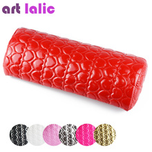 Nail Art Pillow for Manicure Hand Arm Rest Pillow Cushion PU Leather Holder Soft Manicure Nail Tool Equipment 2024 - buy cheap