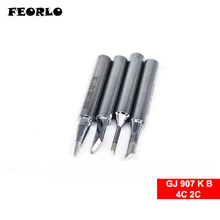 FEORLO GJ-K Lead-free solder tip Universal MT-3927 MT-3917 905E 907 MT-3918 Tips welding stings electric soldering iron 2024 - buy cheap