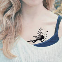 Waterproof Temporary Tattoo Sticker on body art cartoon cute  fairy angels  Water Transfer flash tattoo fake tattoos for girl250 2024 - buy cheap