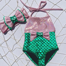 Bañador de sirena para niñas, traje de baño de una pieza, Monokini, ropa de playa de 3M a 3y 2019 2024 - compra barato