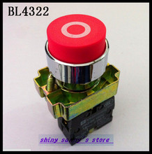 4Pcs/Lot BL4322 XB2-BL4322 1 NC  Momentary Red O Sign Projecting Pushbutton 2024 - buy cheap