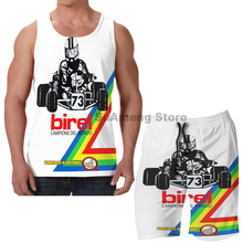 Summer Casual funny print men Tank Tops Women QVHK Birel  men Board beach shorts women sets fitness sleeveless vest 2024 - buy cheap