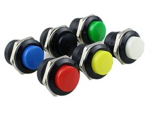R13-507 Momentary SPST NO Red Round Cap Push Button Switch AC 6A/125V 3A/250V 6color 2024 - buy cheap