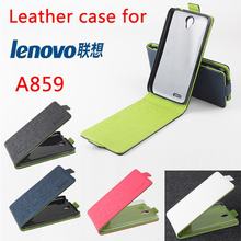 mixed color High Quality Luxury Leather Case For Lenovo A859 Flip Cover Case Lenovos A 859 Phone Cover Case Cellphone cases 2024 - buy cheap