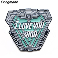 P3806 Dongmanli Fashion Cool Nuclear Reactor Metal Enamel Brooches and Pins Lapel Pin Backpack Badge Collar Jewelry 2024 - buy cheap