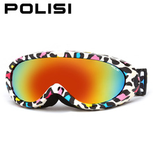 POLISI Children Kids Ski Snowboard Goggles UV400 Outdoor Sport Windproof Skate Glasses Boys Girls Winter Anti-Fog Skiing Eyewear 2024 - buy cheap