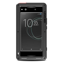 LOVEMEI-funda de Metal antigolpes para SONY Xperia XA1 G3116, carcasa de aluminio resistente a la suciedad con cristal de gorila, protección resistente 2024 - compra barato