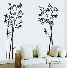 Free Shipping Large Bamboo Wall sticker Wall Decal Removable Art Mural decor sticker 2024 - buy cheap