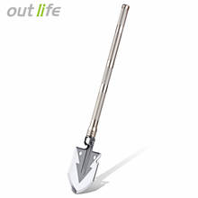 Outlife 2017 New Style Outdoor Professional Military Tactical Folding Shovel Camping Survival Foldable Spade Tool Equipment 2024 - buy cheap