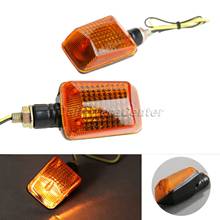 2x Motorcycle Amber Turn Signal Indicator Lights Lamp12V Universal Blinkers Flashers For Ducati KTM Honda Suzuki Yamaha 2024 - buy cheap