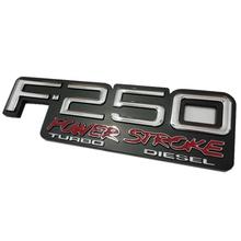 Insignia de emblemas de coche, accesorio ABS F250 F-250, 3D 2024 - compra barato