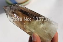 Huturas varinha de cristal de quartzo smokey, 5/10 a ++ natural citrico cura do ponto 2024 - compre barato