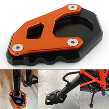 Suporte de pé lateral para motocicleta, apto para ktm 1050, 1090, 1190, 1290, adv adventure 1290, super adventure r, plus size 2024 - compre barato