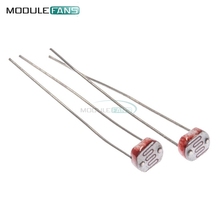 50 pces ldr photo light resistor sensível fotoelétrico photoresistor 5528 gl5528 2024 - compre barato