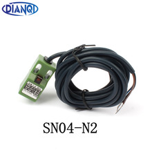 DIANQI-Sensor de proximidad inductivo, SN04-N2, NPN, 3 cables, NC, CC 6-36V, distancia de detección de 4MM, interruptor de sensor de proximidad 2023 - compra barato