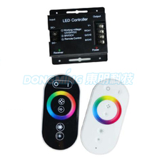 RF RGB controller DC5-24V iron LED Controller With Touch Remote controller for dream color led strips Free Fedex 2024 - buy cheap