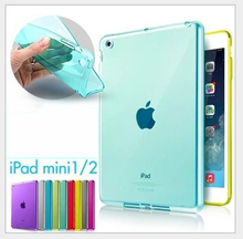 Мягкий прозрачный чехол из ТПУ для IPad mini3 mini2 mini1, защитная пленка для Apple iPad Mini 1 2 3, роскошные чехлы для планшетов # C 2024 - купить недорого