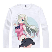 Camiseta de The Seven Deadly Sins de Meliodas, camisetas geniales, ropa de Anime, camisetas kawaii bonitas, camisas japonesas de Anime a 2024 - compra barato