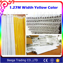 127cm Width High Quality Yellow Color Screen Printing Mesh Monofilament 100% Polyester Screen Printing Mesh 2024 - buy cheap