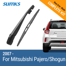SUMKS Rear Wiper & Arm for Mitsubishi Pajero/Shogun 2007 2008 2009 2010 2011 2012 2013 2014 2015 2016 2017 2024 - buy cheap