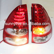 Для TOYOTA Prado FJ120 LC120 светодиодный задний фонарь 2003-2009 года красный белый цвет V2 2024 - купить недорого
