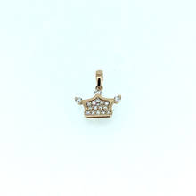 ANI 14 K розовое/белое/желтое золото (AU750) Свадебная подвеска 0,261 ct I-J/SI настоящий бриллиант 3 цвета для женщин Корона Форма цепи ожерелье 2024 - купить недорого