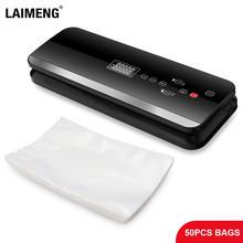 LAIMENG Automatic Vacuum Sealing Machine for Food Food Grade Vacuum Bags Packaging For Vacuum Packer Package For Kitchen S217 2024 - buy cheap