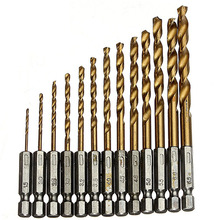 13pcs High-Speed Steel HSS Hexagonal Shank Drill 1.5-6.5mm Drill Bit Set Twist Drill Bit DC156 2024 - buy cheap