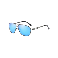 Двухлучевые солнцезащитные очки в металлической оправе, мужские дизайнерские очки для рыбалки, вождения, солнцезащитные очки, очки 0964WD 2024 - купить недорого