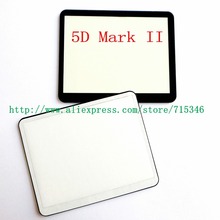 New LCD Screen Window Display (Acrylic) Outer Glass For CANON EOS 5DII 5D Mark II / 5D2  Camera Screen Protector + Tape 2024 - купить недорого