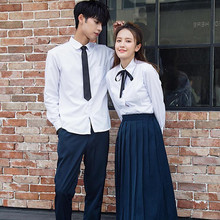 Uniforme de estudiante de escuela secundaria, traje de estilo universitario coreano, conjunto de niñas, uniformes para niños y niñas, H2455 2024 - compra barato
