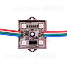Водонепроницаемый светодиодный модуль IP65, 4 светодиода/шт., светодиодный пиксельный модуль 5050smd lpd6803, 12 В постоянного тока, светодиодный модуль с буквой 20 шт./лот, светодиодный модуль освещения 2024 - купить недорого