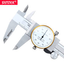 Syntek 0-150 mm  Metric Gauge Measuring Tool Dial vernier caliper Shock-proof Vernier Caliper 0.01 mm 2024 - buy cheap