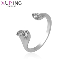 Xuping Fashion Elegant Adjustable Ring Copper Synthetic Cubic Zirconia Jewelry for Women Christmas Gift 14131 2024 - buy cheap