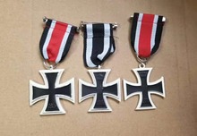 3pcs Germany 1914 Iron Cross 2nd Class with Ribbon World War I Military Decoration Deutschland Eisernes Kreuz II. Klasse EK2 2024 - buy cheap