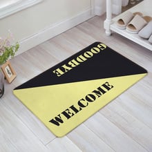 Simple"welcome" Door Mat Entry Way Doormats with Non Slip Backing Bathroom Kitchen Decor Rug Mat Welcome Entrance Rugs 2024 - buy cheap