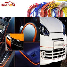 5 Meters Car Grille Interior/Exterior moulding Chrome Styling Decoration Moulding Trim Strip 4mm 0807 2024 - buy cheap