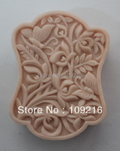 1pcs Dragonfly & Vines (ZX952) Silicone Handmade Soap Mold Crafts DIY Mold 2024 - buy cheap