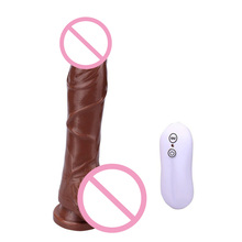 9.5 inch Realistic Penis, Vibrating Huge Dildo, Strong Suction Cup, Super Big Dildo Realistic, Sex Products, Sex Toys for Woman 2024 - buy cheap