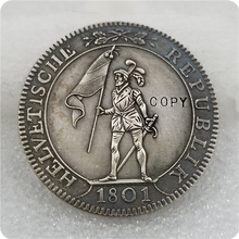 1801 B Suiza 4 FRANKEN plata moneda copia envío gratis 2024 - compra barato