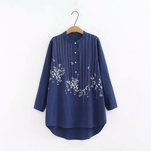 Kimono cardigan mulheres camisa bordada Japonês roupas streetwear senhoras Chinesas top tops de verão para as mulheres 2019 FF1850 2024 - compre barato