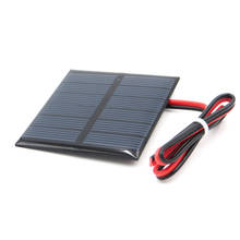 1pc x 3V 150mA with 30cm extend wire Solar Panel Polycrystalline Silicon DIY Battery Charger Small Mini Solar Cell cable toy 2024 - buy cheap